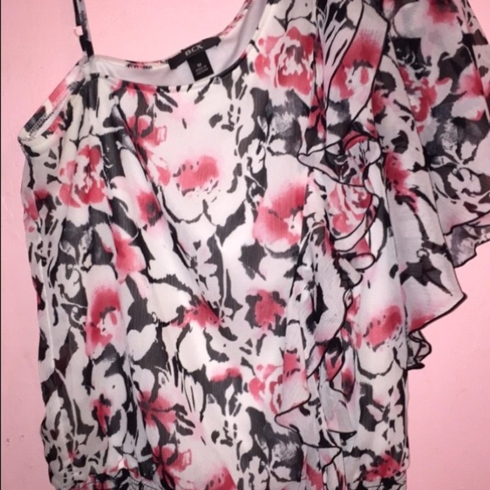 Flower dress shirt